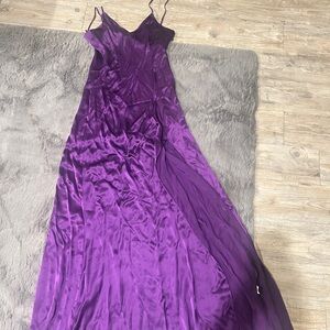 Purple Amanda uprichard maxi dress